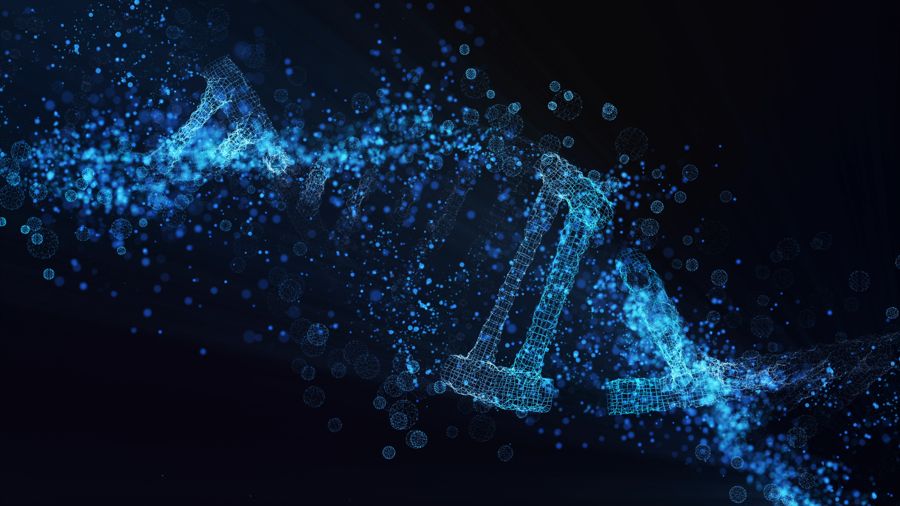 Lichtgevend DNA